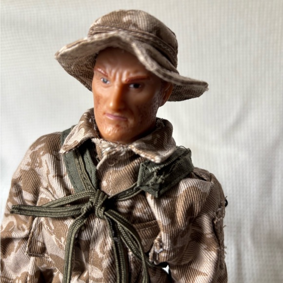GI Joe 12” doll clothes jacket action military weapons gear 21st century
